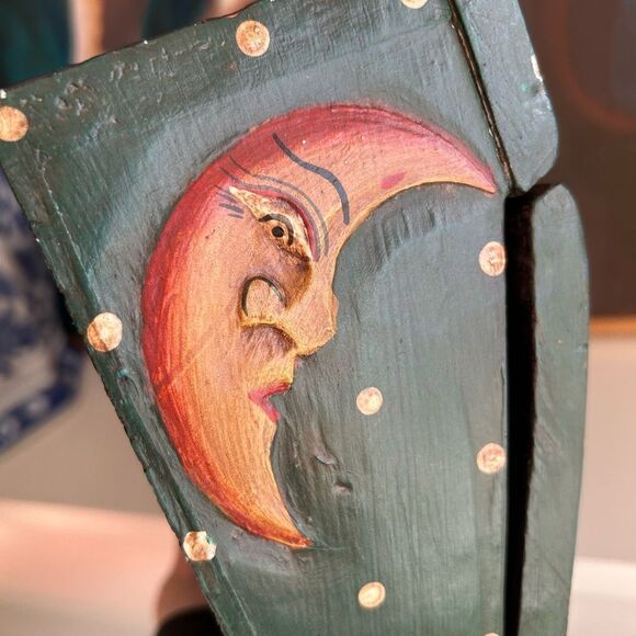 Vintage Celestial Sun and Moon Box rare - Picture 8 of 16